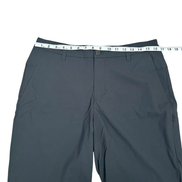 Lululemon Commission Shorts Mens 33 Black LM7AW2S 9 Inch Golf Activewear Stretch - Picture 5 of 8